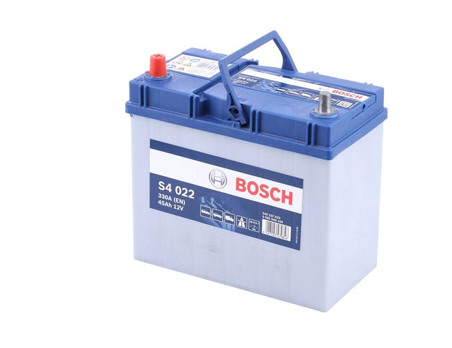 Bosch Batteria S4022 45Ah SX - Affidabilità e Prestazioni per il tuo Veicolo Bosch Batteria S4022 45Ah SX - Affidabilità e Prestazioni per il tuo Veicolo